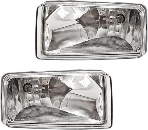 مجموعة أضواء الضباب متوافقة مع 2007-2015 Chevy Silverado ، Suburban ، Tahoe ، 2007-2013 Avalanche ، استبدال مصباح الضباب الشاحنات اليسرى والأيمن in Saudi Arabia