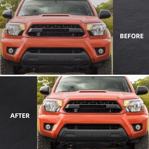 Switchback White/Amber Front Side Marker Headlight Daytime Running Lamp Sequential Flash Turn Signal Feature Compatible with Toyota Tacoma Truck 2016-2023 Replacement Bumper Accessories in Saudi Arabia