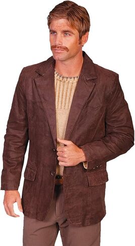 Scully Men's Western Leather Blazer - 602-63 in Saudi Arabia