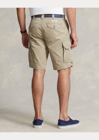 POLO RALPH LAUREN Men's Big & Tall Relaxed Classic Fit Twill Cargo Short (Tan, 50 Big) in Saudi Arabia
