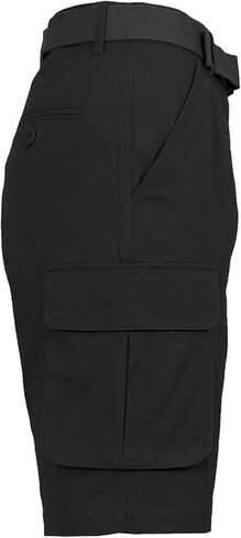 Men's 13" Inseam Twill Belted Cargo Shorts in Saudi Arabia