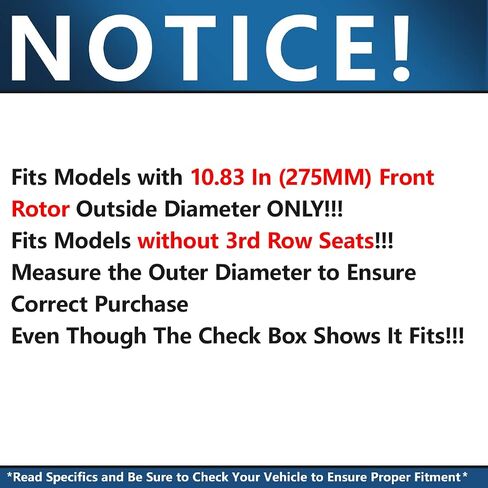 Detroit Axle-مجموعة الفرامل لعام 2006-2018 Toyota RAV4 W/O مقاعد الصف الثالث ، 10-12 LEXUS HS250H بديل محفور ومقاعد الفرامل ذات الفترة الزمنية ، وسادات فرامل سيراميك: 10.83 "بوصة الأمامية و 11.06" بوصة خلفية متداولة in Saudi Arabia