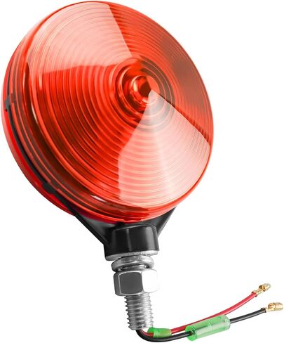 Amber Hazard Light متوافق مع جرارات سلسلة Kubota B L M تحل محل 3C081-75870 3C08175870 W9501-66001 in Saudi Arabia