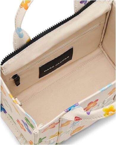 Marc Jacobs The Wild Daisy Canvas Small Tote Bag ، White Multi in Saudi Arabia