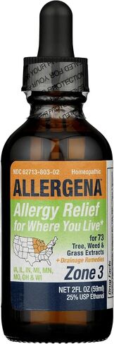 PROGENA Allergena - Allergy Relief Drops Zone 3-2 Ounce in Kuwait