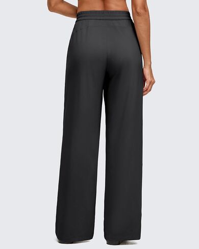 G4Free Lightweight Wide Leg Pants Women Trendy Flowy High Waisted Front Pleat Travel Pant Casual Lounge Trousers in Saudi Arabia