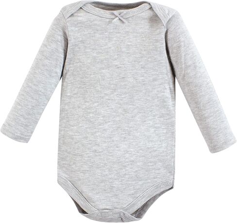 Hudson Baby Unisex Baby Cotton Long-Sleeve Bodysuits, Bonita 5 Pack, 18-24 Months in Saudi Arabia