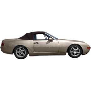 Sierra Auto Tops Convertible Top Replacement for Porsche 944/968 Cabriolet 1989-1995, TwillFast II Canvas, Blue in Saudi Arabia