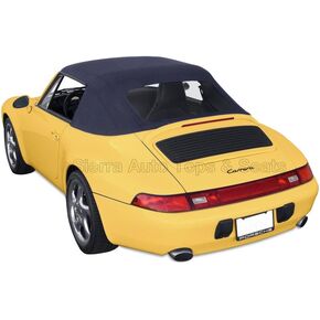 Sierra Auto Tops Convertible Top Replacement for Porsche 993 Carrera 1994-1998, Stayfast Canvas, Black in Saudi Arabia