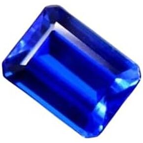 Natural 10.5 Ct Emerald Cut Unheated Untreated Royal Blue Sapphire Loose Gemstone Collectable Gem Stone 14 x 10.5 x 6.8 mm Approx Perfect for Custom Jewelry Creation in Saudi Arabia