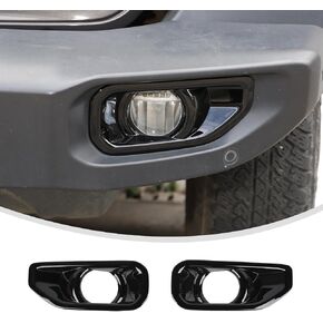 يغطي Linskip Fog Light يتوافق مع Jeep Wrangler JL/Gladiator JT 2018-2024 2025 ، غطاء مصباح الضباب لجيب رانجلر الخارجي (أسود) in Kuwait