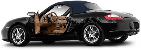 Sierra Auto Tops Convertible Top Replacement for Porsche Boxster 2005-2010, German A5 Canvas, Metropol Blue, Heated Glass Window in Saudi Arabia