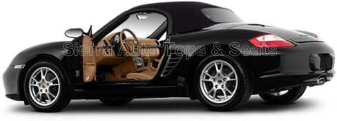 Sierra Auto Tops Convertible Top Replacement for Porsche Boxster 2005-2010, German A5 Canvas, Metropol Blue, Heated Glass Window in Saudi Arabia