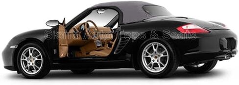 Sierra Auto Tops Convertible Top Replacement for Porsche Boxster 2005-2010, German A5 Canvas, Metropol Blue, Heated Glass Window in Saudi Arabia