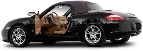 Sierra Auto Tops Convertible Top Replacement for Porsche Boxster 2005-2010, German A5 Canvas, Metropol Blue, Heated Glass Window in Saudi Arabia