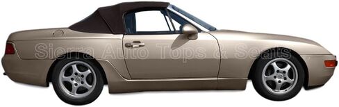 Sierra Auto Tops بديلة قابلة للتحويل القابلة للتحويل لبورشه 944/968 Cabriolet 1989-1995 ، Twillfast II Canvas ، Blue in Saudi Arabia