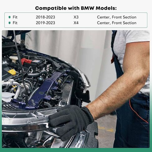 yhtauto مركز دعم الرادياتير دعم شريط التعادل من أجل BMW x3 m40i/x3 xdrive30i 2018-2023 ، x3 sdrive30i/x4 m40i/x4 xdrive30i 2019-2023 ، x3 xdrive30e 2020-2022 in Saudi Arabia