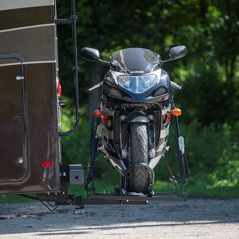Black Widow Steel Motorcycle Carrier for RVs - 400 & 600 lb. Capacity in Saudi Arabia