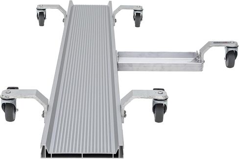 Black Widow Pro Motor Motorcycle Dolly Strong Lightweight Aluminium 1500 lb. قدرة الوزن القابلة للتعديل بالكامل على قفل صفيحة قفل القفل in Saudi Arabia