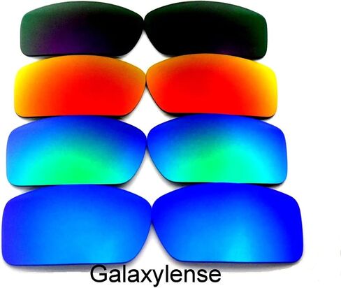 GALAXYLENSE Replacement Lenses for Oakley Gascan Blue&Green&Red&Purple Color Polarized 4 Pairs,FREE S&H. in Saudi Arabia