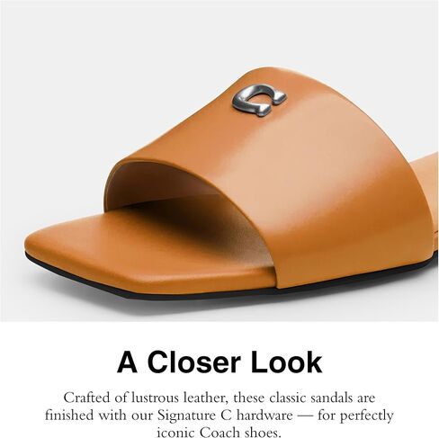 المدربة النسائية المنحوتة C Flat Sandal in Kuwait