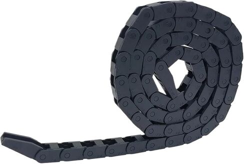Cable Chains R18 7x7 Non-Opening Plastic Towline 1 Meter Length Drag Chain Bridge Type in Saudi Arabia