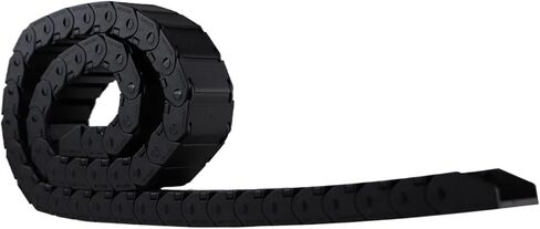 Cable Chain Semi-Enclosed Interior Opening 15x15 15x20 15x30 Drag Plastic Towline Transmission Machine Accessories(28mm,15x30 mm) in Saudi Arabia