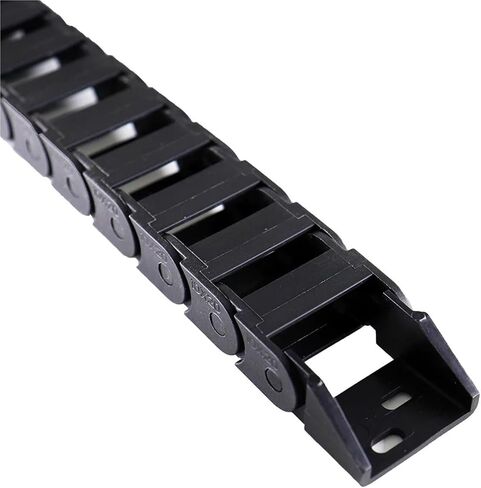 10 x 20mm 10 * 20mm L1000mm Cable Drag Chain Wire Carrier with End Connectors for CNC Router Machine Tools in Saudi Arabia