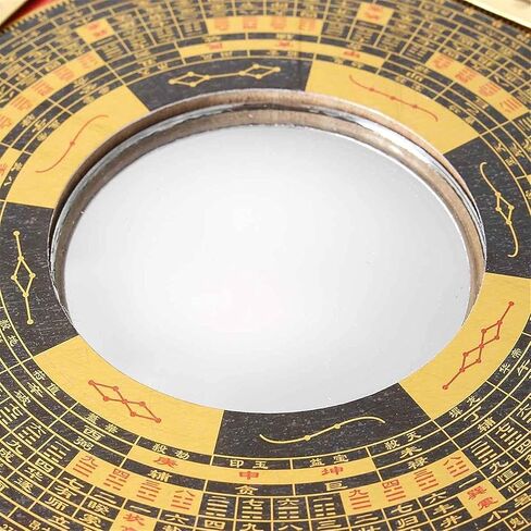 Lucky Scrying Mirror - Feng Shui Bagua Concave Mirror for Home Decoration and Energy Enhancement in Saudi Arabia