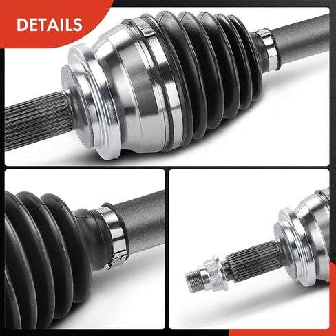 مجموعة عمود المحور A-Premium CV متوافقة مع Toyota RAV4 2019-2023 وLexus ES300h 2019-2022، 2.5 لتر، جانب الركاب الأيمن الأمامي، استبدال # 4341033360 in Kuwait