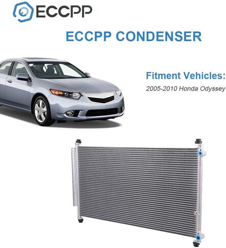 ECCPP Contenser استبدال FIT 2005-2010 لهوندا لـ Odyssey 3.5L 3246 المكثف in Saudi Arabia