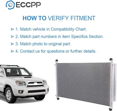 ECCPP Contenser استبدال FIT 2005-2010 لهوندا لـ Odyssey 3.5L 3246 المكثف in Saudi Arabia
