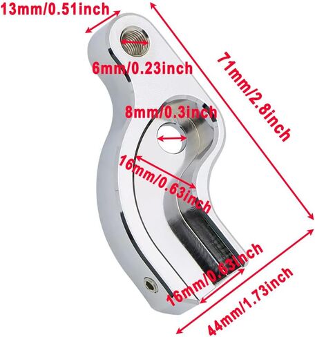 Motorcycle Neutral Gear Assist Neutral Support Assist Stand Aluminium Alloy Gear Shifting Stabilize Compatible with Harley-Davidson Road Glide Special FLTRXS/Road King Police FLHP 2017-2024 in Saudi Arabia
