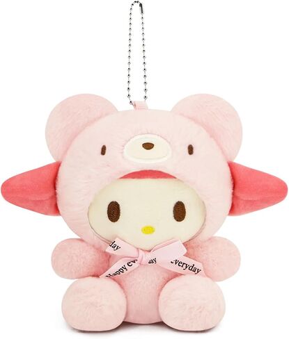 Cute Hello Plush Keychain - Series Classic Mini Soft Studged -Chain Charm لحقائب الظهر والمحافظ والفتيات والمعجبين in Kuwait