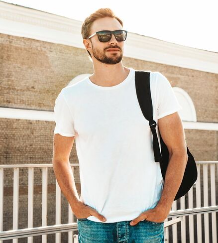 Gildan Men's Heavy Cotton Short Sleeve T-Shirt, Style G500, Multipack of 1|2|4|6|10, Make Your Own Customized Set! in Saudi Arabia
