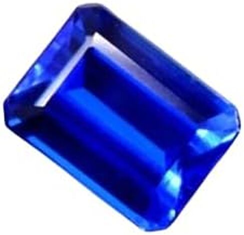 Natural 10.5 Ct Emerald Cut Unheated Untreated Royal Blue Sapphire Loose Gemstone Collectable Gem Stone 14 x 10.5 x 6.8 mm Approx Perfect for Custom Jewelry Creation in Saudi Arabia