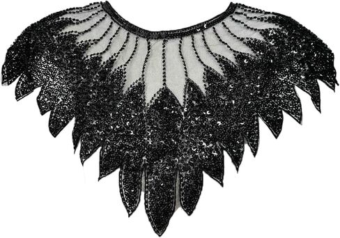 Beaded Sequin Cape, Beautiful Pullover Party Shawl, Women Shawl Wrap for Masquerade, Dresses, Monther in Kuwait