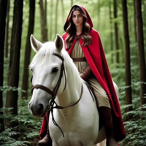 Women's Renaissance Medieval Hooded Cape Velvet Cloak Victorian Vintage Capelet Halloween Sorcerer Costume in Saudi Arabia