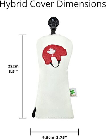 Limited Edition Hockey Helmet - Canada Driver Head Cover - Tour Quality Golf Club Cover - Style and Customize Your Golf Bag in Saudi Arabia