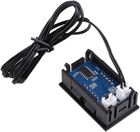 مقياس مقياس درجة حرارة السيارة المطورة -50 ~ 110 درجة مئوية مقياس حرارة LED الرقمي 5-12V اتصال سهل للصناعة (ل R) in Kuwait