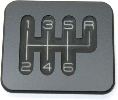 for Pontiac for Firebird 1985-1992 1989-1992 Convertible 1985-1992 6 Speed Shifter Plate Indicator in Saudi Arabia