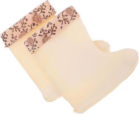 Enhanced Warmth Boot Liners Women's Insulated Rain Boot Covers Waterproof Liners for Cold Weather for Winter Activities in Kuwait