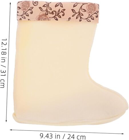 Enhanced Warmth Boot Liners Women's Insulated Rain Boot Covers Waterproof Liners for Cold Weather for Winter Activities in Kuwait