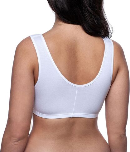 frugue Mastectomy Bra with Pockets for Prosthesis Snap Front Closure in Kuwait