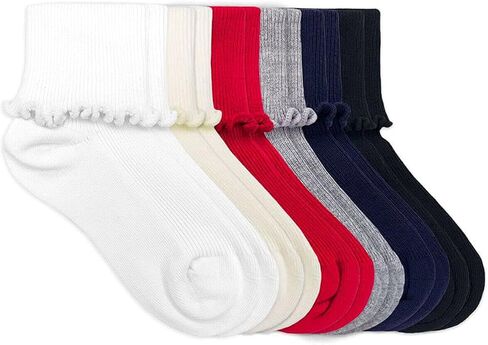Jefferies Socks Womens Fruilh Cankle Crew Crew Screrch Screrch Scuff Socks 4 زوج in Saudi Arabia