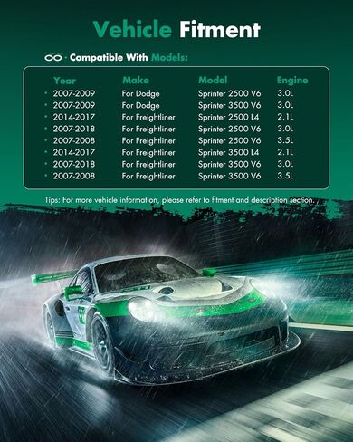 SCITOO AC Compressor for Cars for 2007-2009 for Dodge for Sprinter 2500 3.0L CO 11328C in Saudi Arabia