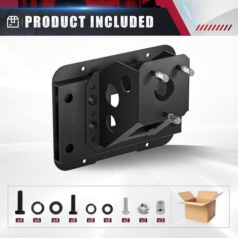 حامل إطار احتياطي قابل للتعديل سوتو متوافق مع 2007-2018 Jeep Wrangler JK JKU UNLIMITED 2/4 DOIR in Kuwait