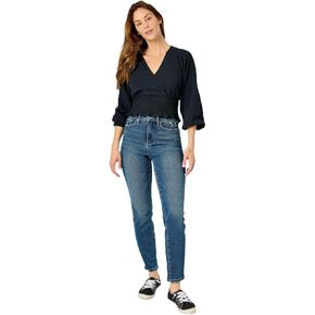 Judy Blue High-Waist Tummy Control Slim Jeans - Ultimate Comfort and Style Blend 24-88776- Blue in Saudi Arabia