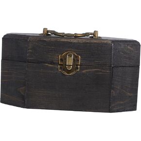 Amosfun Elegant Portable Storage Chest for Jewelry Snacks Tea Multi Functional Handheld Organizer with Solid Craftsmanship in Kuwait