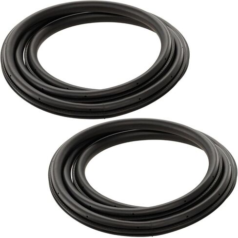 زوج أختام Weatherstrip مجموعة من سائق خلفي وجانب الركاب اليسار اليمين ل Ford for Fusion 2013-2020 Door WeatherStripping-Coverage 901-23342 17297899 in Saudi Arabia
